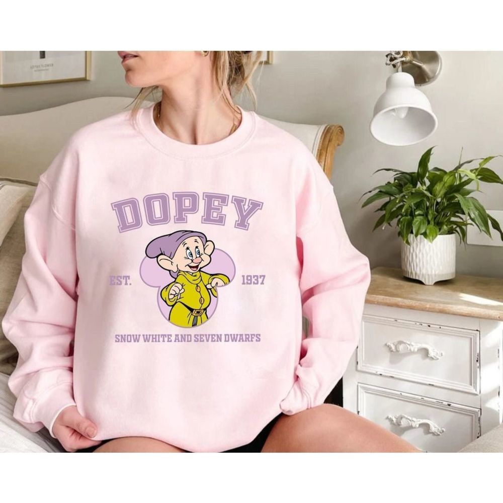 Disney Dopey Princess Snow White And 7 Dawfs Sweatshirt